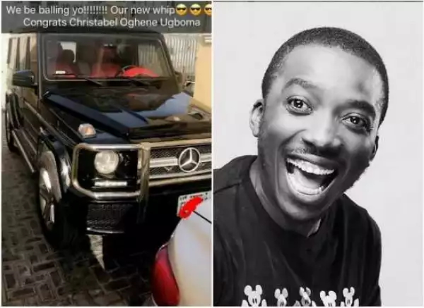 Ride on fire!! Comedian Bovi purchases new G-Wagon 